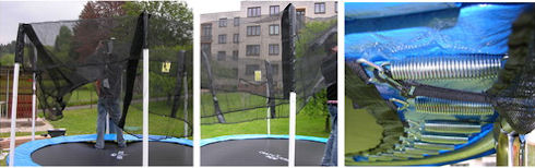 Zahradní trampolína návod na Pěkné-sochy.cz
